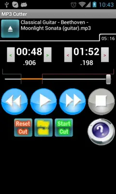 MP3 Cutter android App screenshot 3